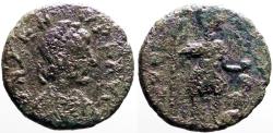Ancient Coins - Zeno AE2 (17mm) Zeno treading on captive.  Cherson