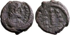 Ancient Coins - Justinian I AE14 Decanummium. Constantinople year 30