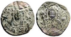 Ancient Coins - Michael VII Ducas AE26 Follis. Constantinople