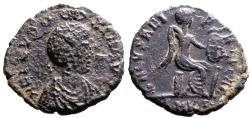 Ancient Coins - Aelia Eudoxia  AE17.5 Follis. Cyzicus