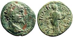 Ancient Coins - Septimius Severus AE22 Pisidia. Antioch. Tyche