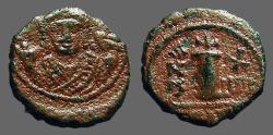 Ancient Coins - Maurice Tiberius AE16 Decanummium.  Antioch