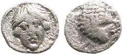 Ancient Coins - Satraps of Caria, Hekatomnos AR6 Tetartemorion. Mylasa