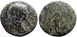 Ancient Coins - Trajan AE27 Dupondius.  Providence.  Rome