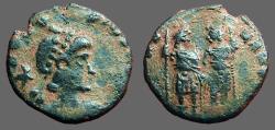 Ancient Coins - Arcadius AE3 Arcadius and Honorius stg. together. 