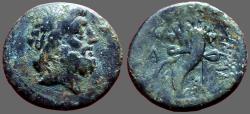 Ancient Coins - Phoenicia, Marathos AE21 Zeus / Double Cornucopia