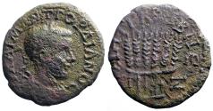 Ancient Coins - Gordian III AE23 Cappadocia. Caesarea-Eusebeia.  Six grain ear