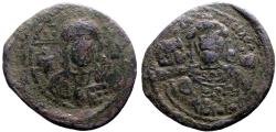 Ancient Coins - Michael VII Ducas AE29 Follis Constantinople mint.