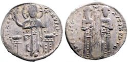 Ancient Coins - Andronicus II Palaeologus & Michael IX AR21 Basilikon