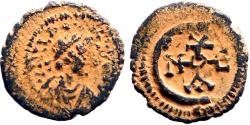 Ancient Coins - Justin II AE16 Pentanumium. Antioch