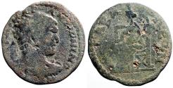 Ancient Coins - Caracalla AE27 Syria, Seleucis and Pieria. Gabala. Cybele