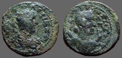 Ancient Coins - Valerian I AE24 Cilicia, Anazarbus.  Bust of Selene 
