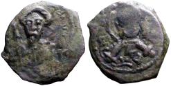 Ancient Coins - Principality of Antioch. Tancred. Regent AE20 Follis. Cross