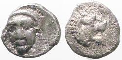 Ancient Coins - Satraps of Caria, Hekatomnos AR6 Tetartemorion. Mylasa