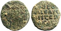 Ancient Coins - Theophilus AE28 Follis. Constantinople mint.