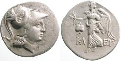 Ancient Coins - Pamphylia, Side AR29 Tetradrachm. Nike