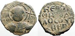 Ancient Coins - Crusader States, Principality of Antioch. Tancred. Regent AE18 Follis