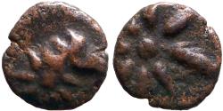Ancient Coins - Pontos AE11 Head of horse right, w. star / Comet w. 8 point tail