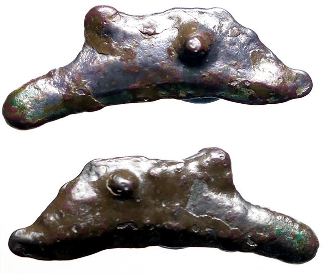 Skythia, Olbia AE21 Dolphin proto money | Greek Coins