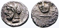 Ancient Coins - Cilicia Tarsos, Pharnabazos. AR9 Obol