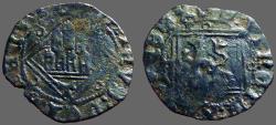 World Coins - Spain, Castille and Leon, Enrique IV, Blanca