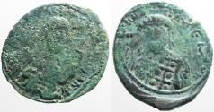 Ancient Coins - Michael VII Ducas AE26 Follis Constantinople mint.