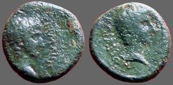 Ancient Coins - Germanicus & Drusus Caesar AE16 Lydia, Sardes.