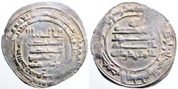 Ancient Coins - Abbasid. al-Muqtadir AR27 Dirham