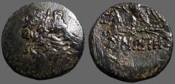 Ancient Coins - Paphlagonia, Sinope AE21 Zeus / Eagle on thunderbolt