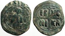 Ancient Coins - Anonymous Class C AE30 Follis. Attributed to Michael IV