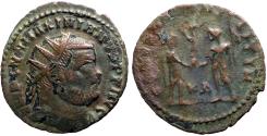 Ancient Coins - Maximianus AE22 Cyzicus