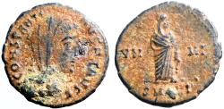 Ancient Coins - Constantine I The Great AE16 Constantine veiled and standing right