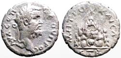 Ancient Coins - Septimius Severus AR18 Drachm. Cappadocia, Caesarea. Mount Argaeus