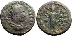 Ancient Coins - Gallienus AE22 Triassarion. Anazarbus, Cilicia.  Hermes