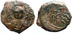 Ancient Coins - Crusader States, Principality of Antioch. Tancred. Regent AE22 Follis