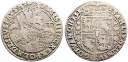 World Coins - Poland. Sigismund III Vasa AR29.4 Ort 1623 Bydgoszcz (Bromberg)