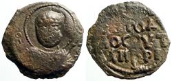 Ancient Coins - Tancred AE23 Follis.  Saint Peter.  Antioch