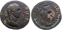Ancient Coins - Severus Alexander AE32 Octoassarion Turreted and draped Tyche.  Seleucis and Pieria