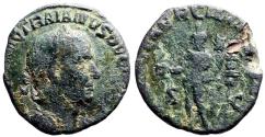 Ancient Coins - Trajan Decius AE26 Sestertius. Genius