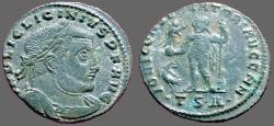 Ancient Coins - Licinius I AE22 Follis.  Jupiter.