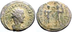 Ancient Coins - Gallienus billon silver 21mm  Antoninianus. Samosata