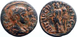 Ancient Coins - Geta AE22 Pisidia, Antioch. Tyche