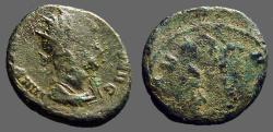 Ancient Coins - Claudius II Gothicus billon antoninianus.  Serious mint error