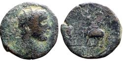Ancient Coins - Gallienus AE22 Bithynia, Nicaea. Dionysos on elephant quadriga