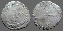 World Coins - France. Henry II AR25 Silver Double Sol, Paris mint, 1550