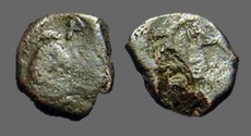Ancient Coins - Zeno  Æ10 Nummus Constantinople mint.