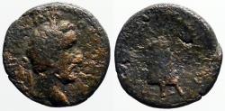 Ancient Coins - Antoninus Pius AE18 Cappadocia, Caesarea.  Modius