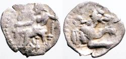 Lycaonia, Laranda AR9 Obol. Ba'al / Wolf | Greek Coins