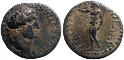 Ancient Coins - Vespasian AE19.5 Phrygia, Cotiaeum.  Zeus w. hand raised
