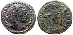 Ancient Coins - Maximianus Herculius AE18 Quarter Follis. Siscia